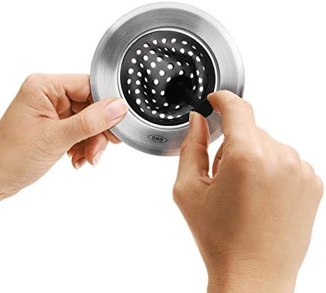 OXO Good Grips Silicone Sink Strainer, Black - Image 10