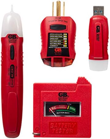 Gardner Bender GK-5 Household Tester Electrical Test Kit, Red
