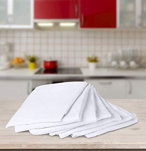 Simpli-Magic 79374 Flour Sack Kitchen Towels, Pack of 14, White - Image 4