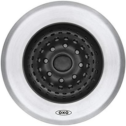 OXO Good Grips Silicone Sink Strainer, Black - Image 8