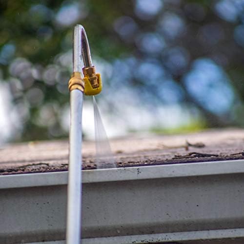 Sun Joe SPX-SRL9 Universal Sky Lance Extension Spray Wand for Most Gas and Electric Pressure Washers Rated up to 4000-PSI Max, w/ 4-Piece Accessory Kit, 9-Foot - Image 8