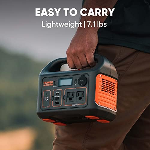 Jackery Portable Power Station Explorer 300, 293Wh Backup Lithium Battery, 110V/300W Pure Sine Wave AC Outlet, Solar Generator (Solar Panel Not Included) for Outdoors Camping Travel Hunting Blackout - Image 5