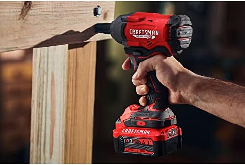 CRAFTSMAN V20 Cordless Impact Driver, 1/2 inch, Bare Tool Only (CMCF921B) - Image 7