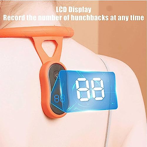 Smart Back Support, Smart Posture Reminder Corrector Device, Electronic Invisible Health Smart Back Support, Back Posture Monitoring Improving The Hunchback Posture Corrector Vibrating (Black) - Image 7