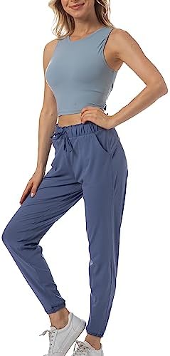 Kcutteyg Womens Joggers with Pockets, Lightweight Quick Dry Athletic Workout Soft Pants for Gym, Yoga, Running - Image 6