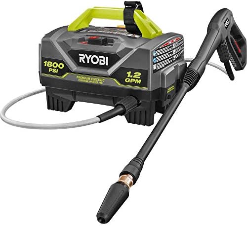 RYOBI 1,800 PSI 1.2 GPM Electric Pressure Washer, RY141820VNM - Image 2