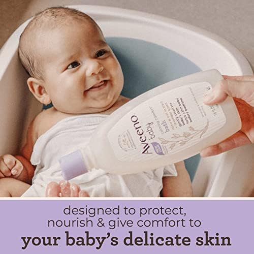 Aveeno Baby Mommy & Me Daily Bathtime Gift Set Including Baby Wash & Shampoo, Calming Baby Bath & Wash, Baby Moisturizing Lotion & Stress Relief Body Wash for Mom, Soap-Free, 4 Items - Image 3