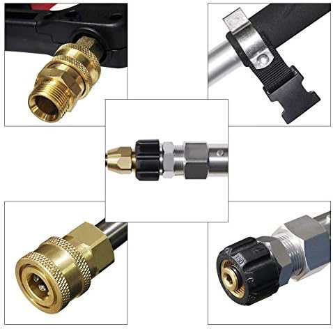 Twinkle Star 4000 PSI Commercial Grade Telescoping Pressure Washer Wand for Pressure Washers with Belt - Image 5