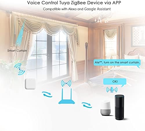 mewmewcat Gateway Hub Intelligent Central Hub WiFi Smart Home Bridge Wireless Remote Controller Multi-Device Linkage up to 60 Smart Devices Compatible with Alexa Assistant - Image 4