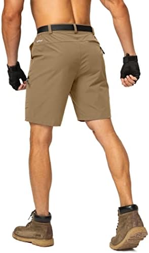 Men's Hiking Cargo Shorts Stretch Quick Dry Outdoor Tactical Shorts for Men with Multi Pocket for Fishing Casual - Image 3