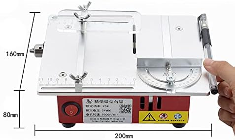 T30 Mini Multifunctional Table Saw Electric Desktop Saws Small Household DIY Cutting Tool Woodworking Bench Lathe Cutter Machine (Color : S-2 Pro, Size : 1) - Image 3