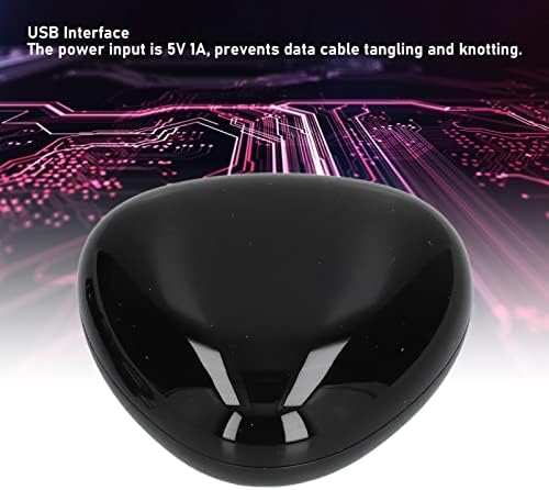 WiFi Infrared Design Remote Control Smart Home Controller hub Infrared 5V with USB Black LQ YO8 Essential Item - Image 4