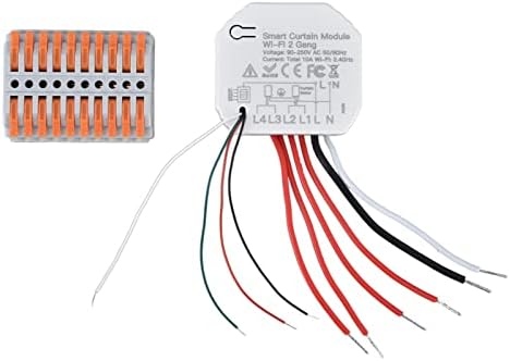 2 Way Curtain Control Module, 90‑250V Smart Curtain Switch Module Household Intelligent Simple for DIY - Image 6