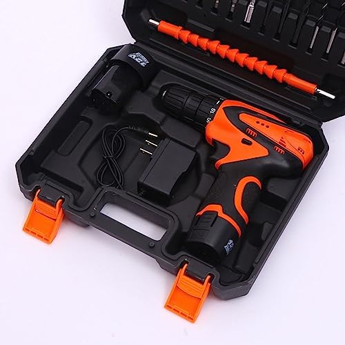 Household Hand Tool Set, 18 Pieces Professional Home Tool Combo Kit. Cordless Power Drill and Toolbox Set for Household, Homeowners, Office, Garden, House Repair and Maintenance - Image 3