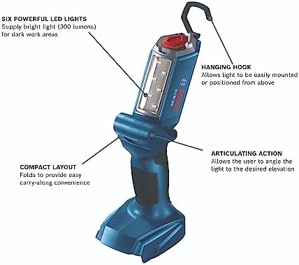 BOSCH GXL18V-901B25 18V 9-Tool Combo Kit 2-In-1 Bit/Socket Impact Driver, Hammer Drill/Driver, Recip Saw, Circ Saw, Oscillating Tool, Angle Grinder, Vacuum, Worklight, (2) CORE18V 4 Ah Batteries - Image 26