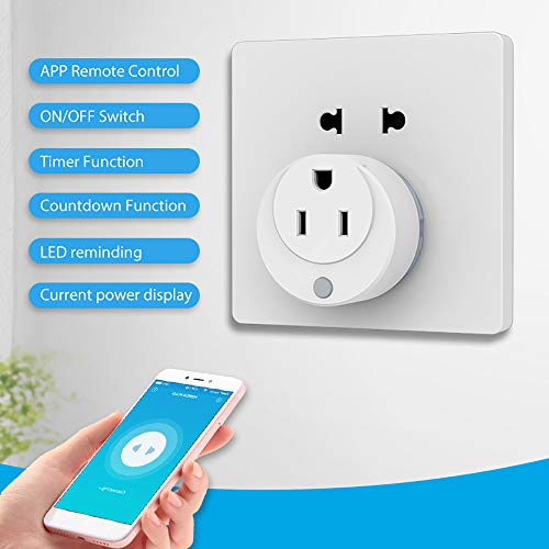 NEO Smart Plug, Z-Wave Plug Outlet with Timing and Energy Monitoring, Z-Wave Plus Plug for Home Security Automation, Work with ST, Grey (1PK) - Image 4