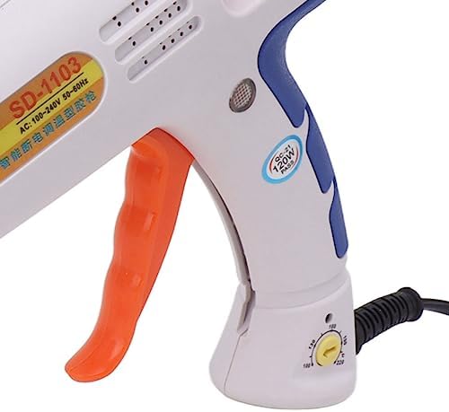 Heating Glue, US Plug 100‑240V Hot Melt Glue 120W High Power Lightweight with 3PCS 11mm Sticks for Household Repairs - Image 2