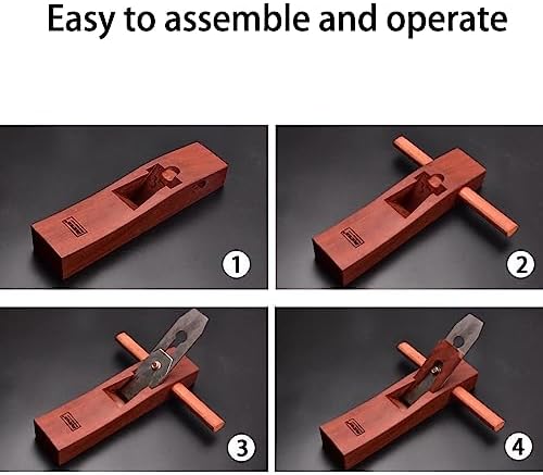 Professional Woodworking Planer, Household Wood Planer with Handle, Carpenter Holding Mahogany Trimming tool(Size:A) - Image 4