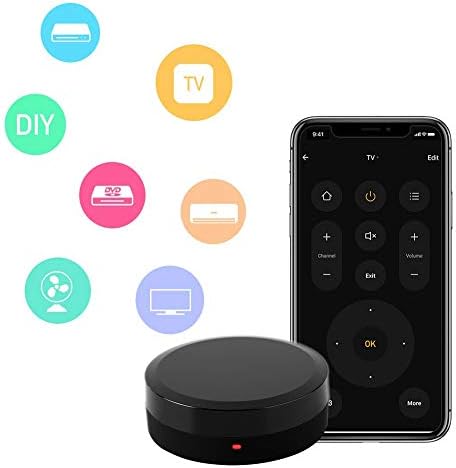IR Control Hub, Universal Smart Electric Infrared Gateway Support APP Remote Control, Home Automation Smart Sensor Compatible with Google Assistant - Image 2