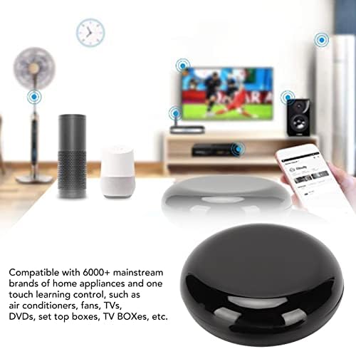 WiFi Smart IR Remote Control, IR Universal Remote Control, APP Control One Touch Learning IR Blaster Hub for Smart Home Automation with Voice Control for Google Home - Image 4
