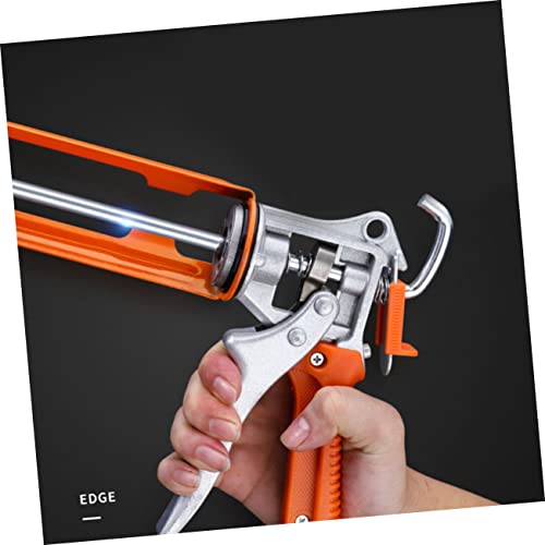 DOITOOL 1Pc Glass Glue Small Glue Household Tool Household Metal Glue Stick Manual Rotary Glue Dispenser Construction Supplies Black Glue Sticks One-Piece Construction Glue Shooter - Image 2