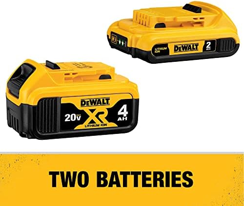 DEWALT 20V MAX Power Tool Combo Kit, 6-Tool Cordless Power Tool Set with Battery and Charger (DCK661D1M1) - Image 9