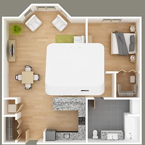 Wifi Gateway Hub, Life Helper Smart Home Hub 3 in 1 Stable Signal APP Remote Control Multifunctional for TV - Image 2