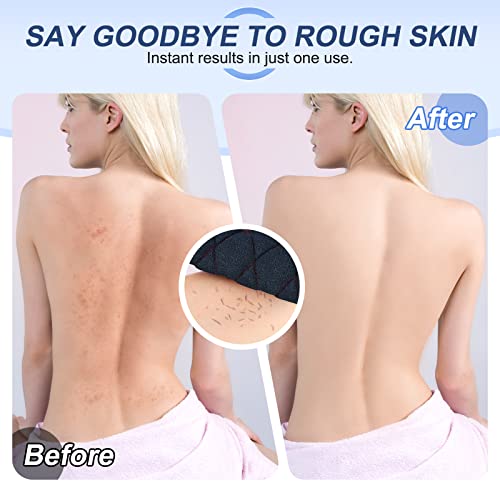 Exfoliating Back Scrubber for Use in Shower, 38 Inches Double-Sided Diamond Texture Back Scrub Washcloth with Handles, Body Exfoliator Bath Towel Washer Tool to Clean Your Skin Deeply for Men & Women - Image 6