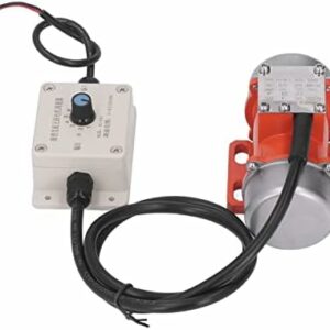 Vibrating Motor, Adjustable IP65 Aluminum Alloy Red Copper Brushless DC Vibration Motor Power Saving for Construction for Coal(#1)