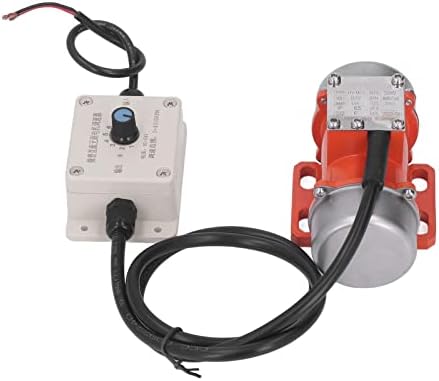 Vibrating Motor, Adjustable IP65 Aluminum Alloy Red Copper Brushless DC Vibration Motor Power Saving for Construction for Coal(#1)