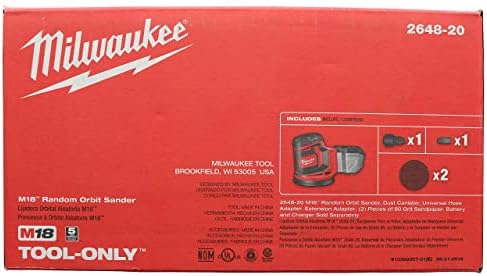 Milwaukee Electric Tools 2648-20 M18 Random Orbit Sander - Image 8