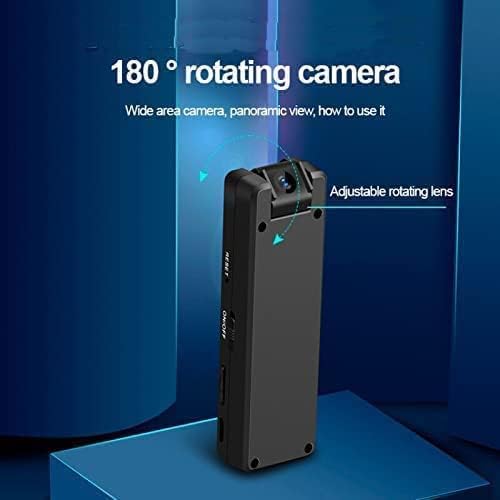 Home Security WiFi Wireless Camera Body Cameras Indoor Outdoor Camera Body Security Dog Nanny Cam,App Remote View Loop 180° Rotation Built-in Battery Camera No Need WiFi Cameras For Home Security - Image 2