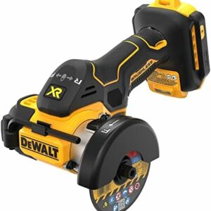 DEWALT 20V MAX Cut Off Tool, 3 in 1, Brushless, Power Through Difficult Materials, Connected LED Work Light, Bare Tool Only (DCS438B)