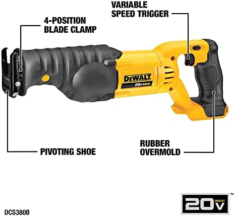 DEWALT 20V MAX Power Tool Combo Kit, 6-Tool Cordless Power Tool Set with Battery and Charger (DCK661D1M1) - Image 4