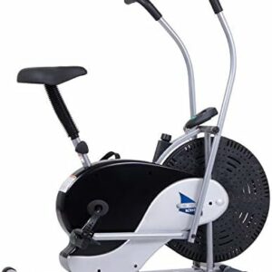 Body Rider Fan Bike, UPDATED Softer, Comfortable Bike Seat, Cardio and Toning Exercise Equipment for your Home Gym, Adjustable Stationary Exercise Bike BRF700