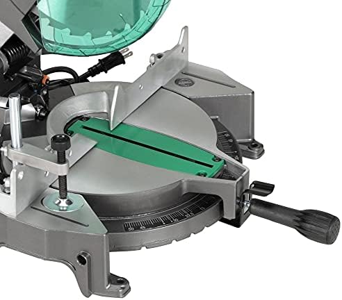 Metabo HPT 10-Inch Compound Miter Saw | 0-52 Degrees Miter Cutting Range (Left/Right) | 0-45 Degrees Bevel Cutting Range (Left) | 15-Amp Motor | Includes 10-Inch 24T TCT Saw Blade | C10FCGS - Image 6