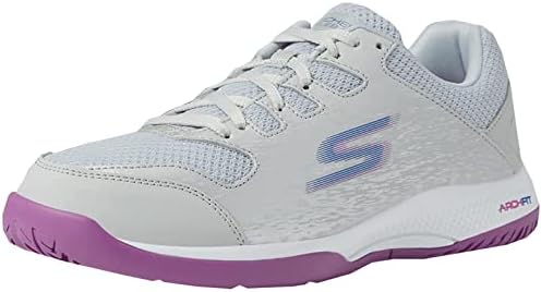 Skechers Women's Viper Court-Athletic Indoor Outdoor Pickleball Shoes with Arch Fit Support Sneakers