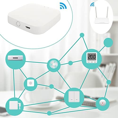 YOUTHINK WiFi Gateway, Smart Home Hub Infrared Sensing for Tuya APP Remote Control WiFi Bluetooth Gateway Hub for ZigBee - Image 8