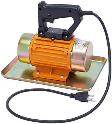 Electric Concrete Vibrator Motor 110V 250W Handheld Concrete Vibrating Troweling Construction Tool Concrete Cement Vibrator machine for Road Highway Bridge Port Construction (100kg Force) - Image 7