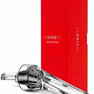 Wine Aerator Pourer by Invinety | All in one Diffuser, Decanter and Oxygenator | Enhance Wine Flavors with a Smoother Finish | Premium Aerating Decanter Spout (1)