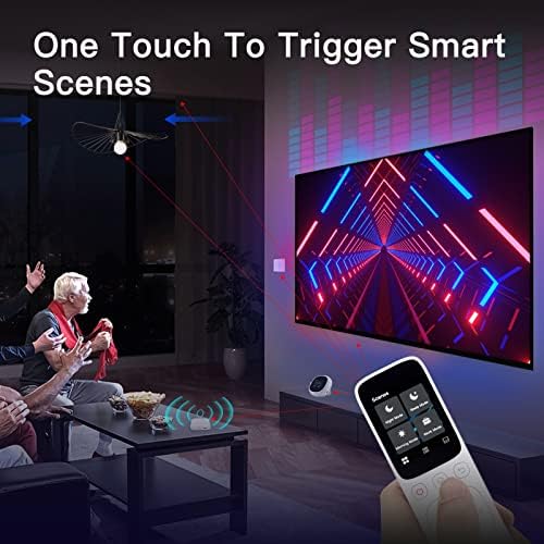 MOES WiFi Tuya Smart Central Control Panel Wireless Touch Screen Handheld IR Remote Controller for Home Appliance - Image 5