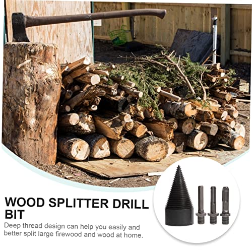 GANAZONO 1 Set Firewood Drill Log Splitter Electrical Tools Home Tools Electric Drills Bits Wood Splitting Bit Wood Drill Bit Drill Bit Firewood Splitter Wood Hex Drill Bit Household - Image 8