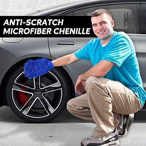 GDHXW X-884 Pressure Washer Gun Foam Cannon 5 Nozzles 2 Conversion Adapter Cleaning Gloves,for Pressure Washer - Image 6