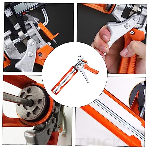 DOITOOL 1Pc Glass Glue Small Glue Household Tool Household Metal Glue Stick Manual Rotary Glue Dispenser Construction Supplies Black Glue Sticks One-Piece Construction Glue Shooter - Image 9