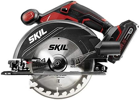 SKIL 20V 4-Tool Combo Kit: 20V Cordless Drill Driver Reciprocating Saw, Circular Saw and Spotlight, Includes Two 2.0Ah PWR CORE Lithium Batteries and One Charger - CB739701 - Image 4