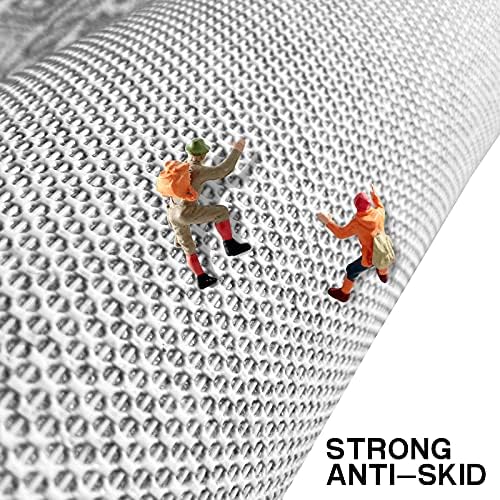 WERGHJ Half Round Door Mat,Semi Circle Bathroom Floor Rug,Mandala Boho Bohemian Non-Slip Welcome Entrance Way Absorbent Bath Mat,Microfiber Tufted Indoor Rug for Kitchen Living Room (Multicolor)… - Image 8