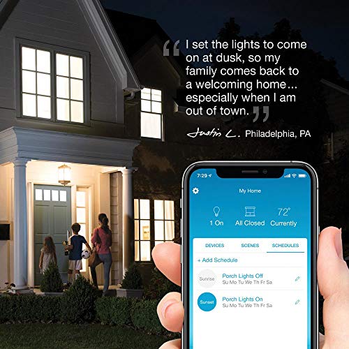 Lutron Caseta Deluxe Smart Dimmer Switch (2 Count) Kit with Caseta Smart Hub | Works with Alexa, Apple Home, Ring, Google Assistant | P-BDG-PKG2W-A | White - Image 11