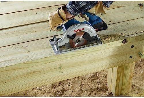 BOSCH GXL18V-601B25 18V 6-Tool Combo Kit with 2-in-1 Bit/Socket Impact Driver, Hammer Drill/Driver, Reciprocating Saw, Circular Saw, Angle Grinder, Floodlight and (2) CORE18V 4.0 Ah Compact Batteries - Image 9