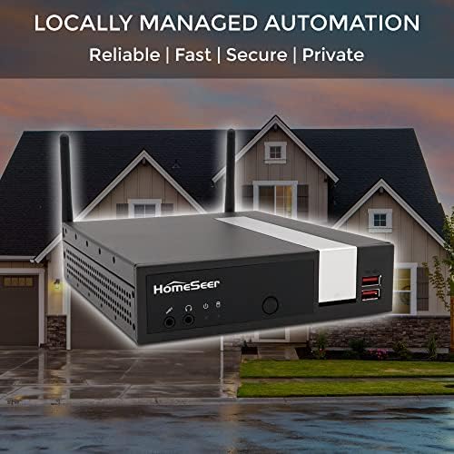 HomeSeer HomeTroller PRO Smart Home Controller Hub | Locally Managed Automation | Also Compatible with Alexa, Google Home & IFTTT - Image 2