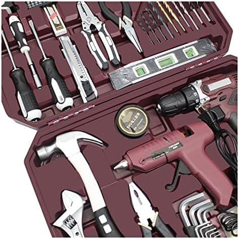 21V Rechargeable Drill Household Repair Toolkit Mechanic Tool Set Lithium Power Impact Drills Hand Electric Drill - Image 4